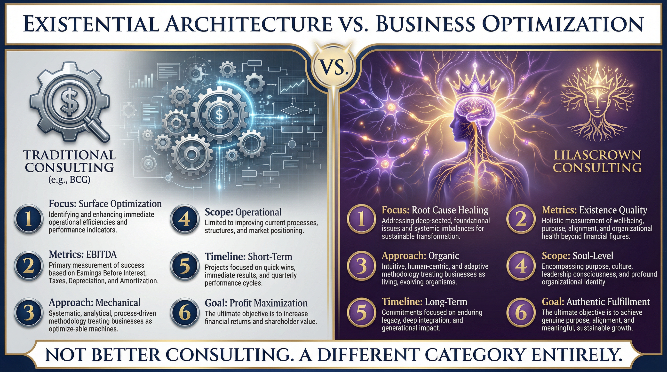 Lilascrown Consulting vs Traditional Consulting